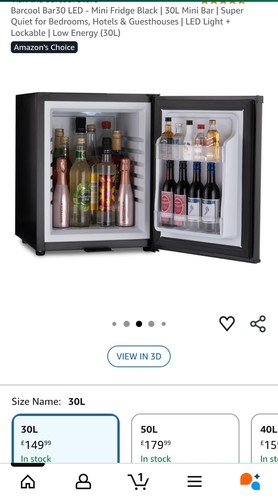 Barcool mini bar fridge - barcool,